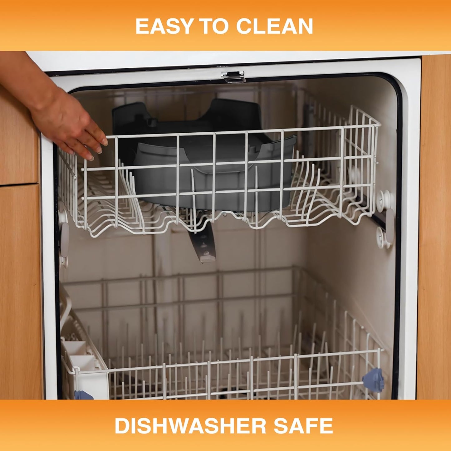 Large Water Bowl for Dogs, Outdoor Dog Water Bowl (1.25 Gallon Extra-Large Capacity), Big Trough Style Food Dish for Indoors or Outside, No Spill Large Dog Bowls, Gunmetal Grey