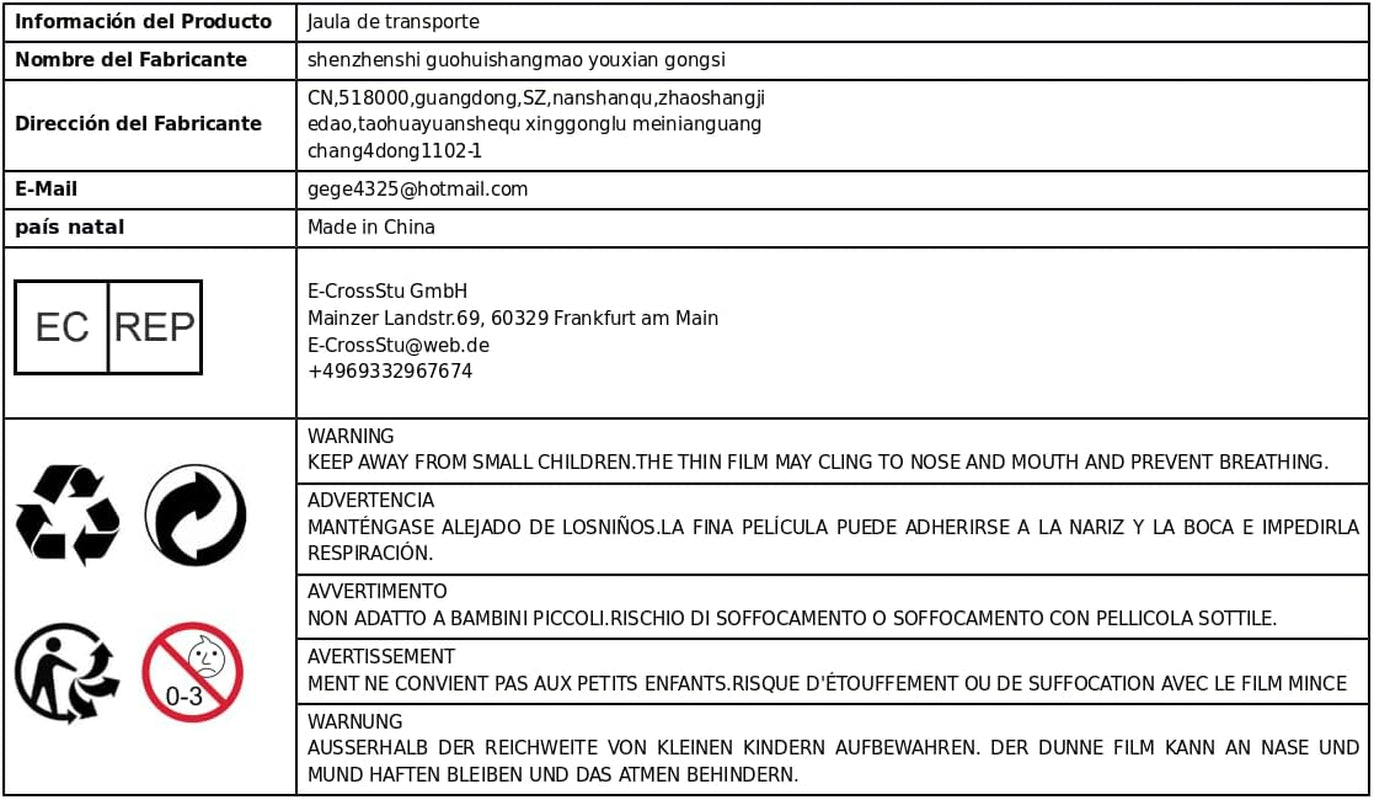 Pet Carrier Pet Travel Box Portable Hard Sided Pet Transport Cage Pet Carrier Crate Box for Tiny Dog Breeds Pet Store Biking, Brown