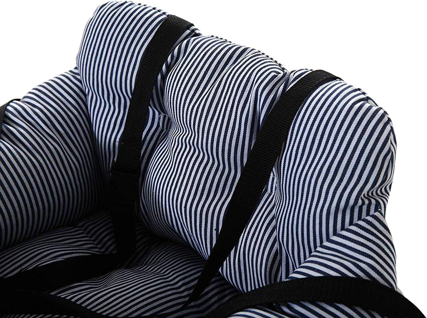 Dog Car Seat Pet Booster Seat Travel Safety Dog Bed for Car with Storage Pocket