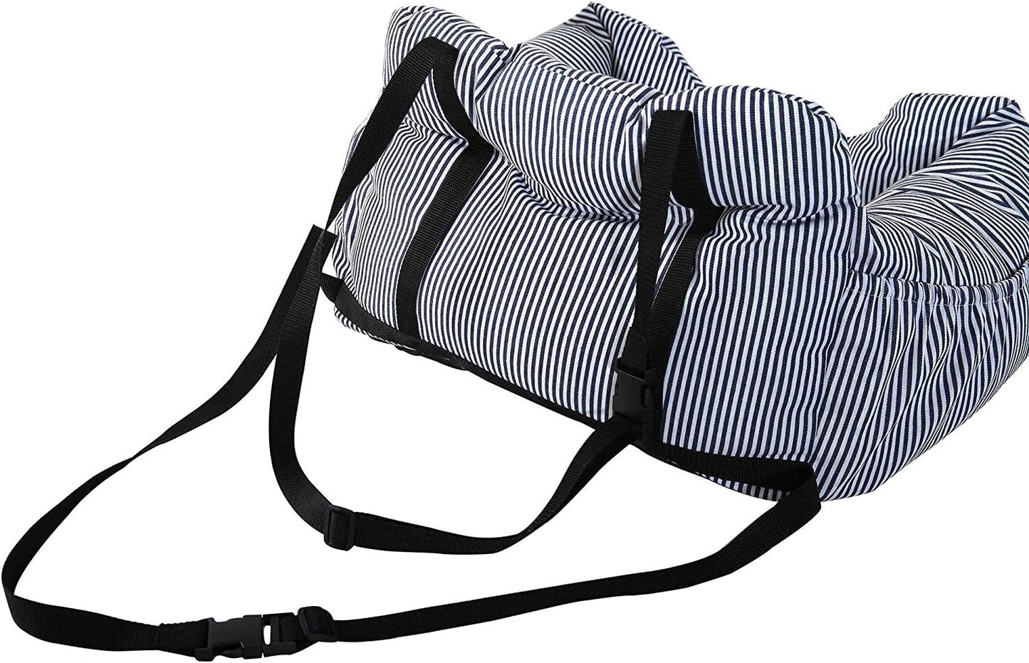 Dog Car Seat Pet Booster Seat Travel Safety Dog Bed for Car with Storage Pocket