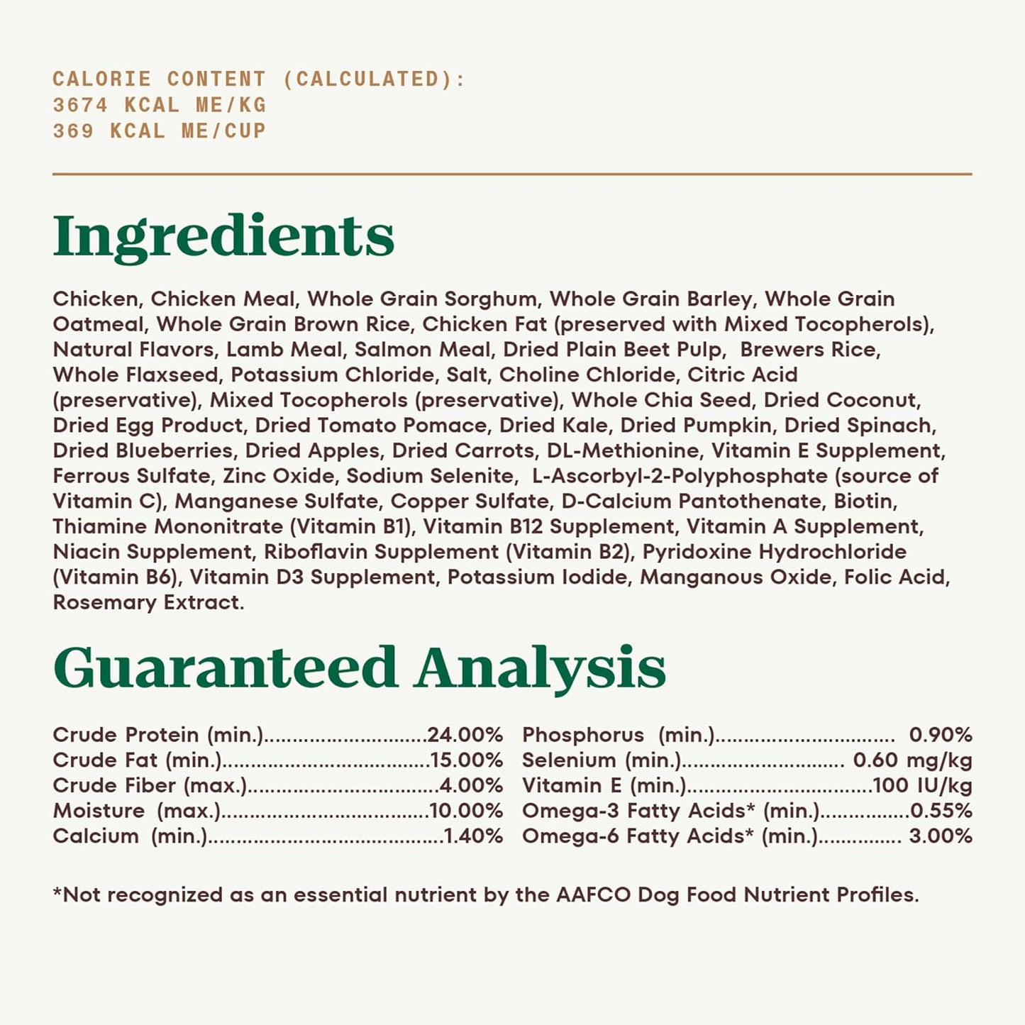 Ultra Adult Dry Dog Food with a Trio of Proteins from Chicken, Lamb and Salmon, 30 Lb Bag