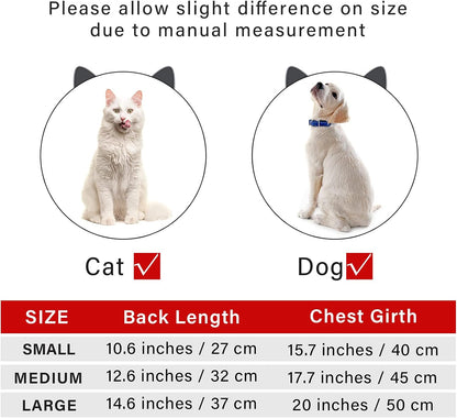 3 Pack Dog Christmas Shirt Santa Claus, Snowman, Elf Pet Xmas Clothes Printed Puppy T-Shirt Cosplay Pet Apparel for Small Dogs and Cats Dress up Cosplay Gifts (M)