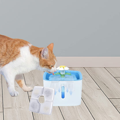 Cat Water Fountain Filters,  Cat Fountain Filter Replacement, for Square Cat Water Fountain inside (12 Pack)