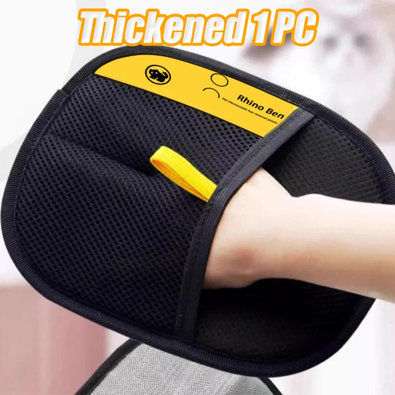 Pet Dog Static Bidirectional Grooming Gloves Reusable Washable Dog Grooming Equipment Multi Functional Pet Product Accessories