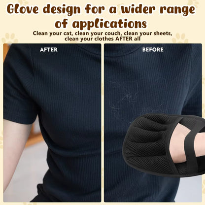 2 Pack Pet Hair Remover Gloves,2025 Upgraded Static Removal Gloves, for Pet Hair, Cat & Dog Hair Removal Tool for Couch,Furnitur