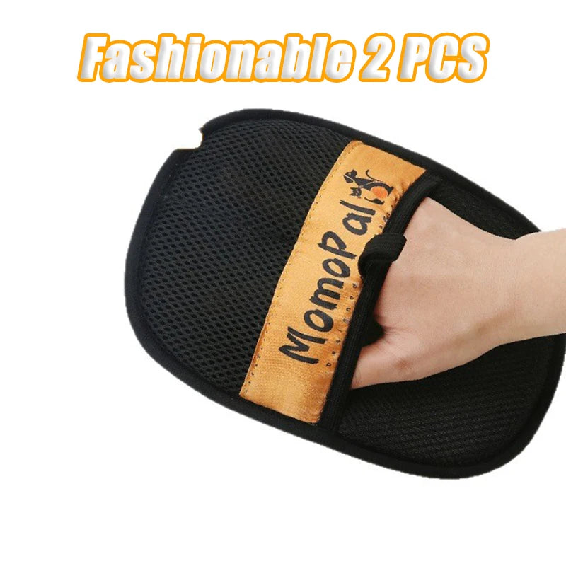 Pet Dog Static Bidirectional Grooming Gloves Reusable Washable Dog Grooming Equipment Multi Functional Pet Product Accessories