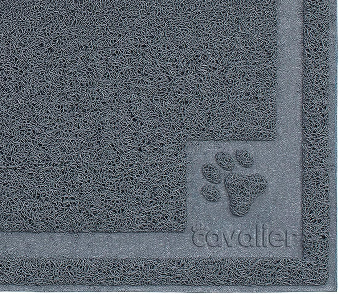 Bowl Mat for Cat and Dog, Silicone Non-Slip Absorbent Waterproof Dog Food Mat, Easy to Clean, Unique Paw Design