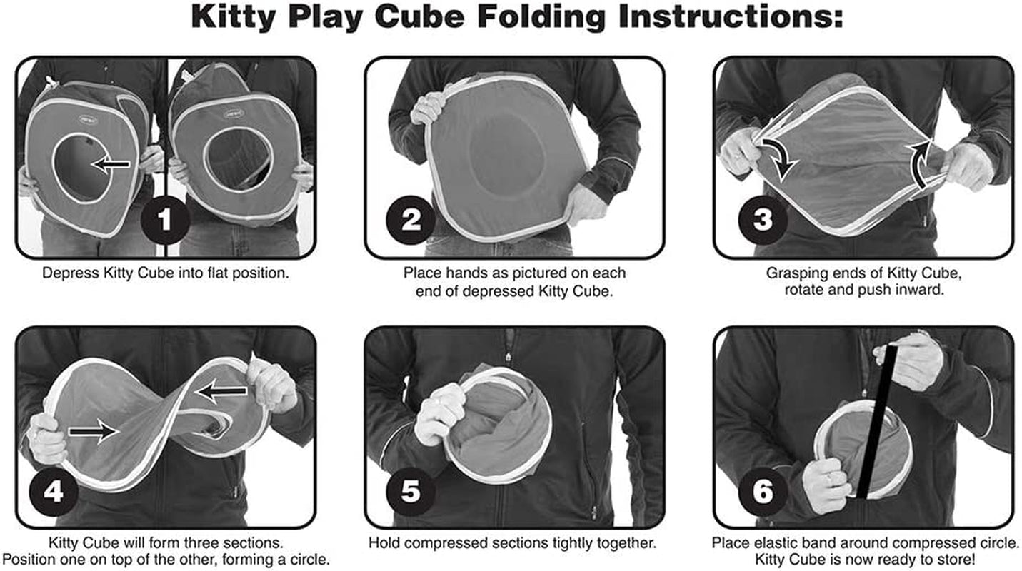 Safari Jungle Collapsible Cat Toy Collection, House