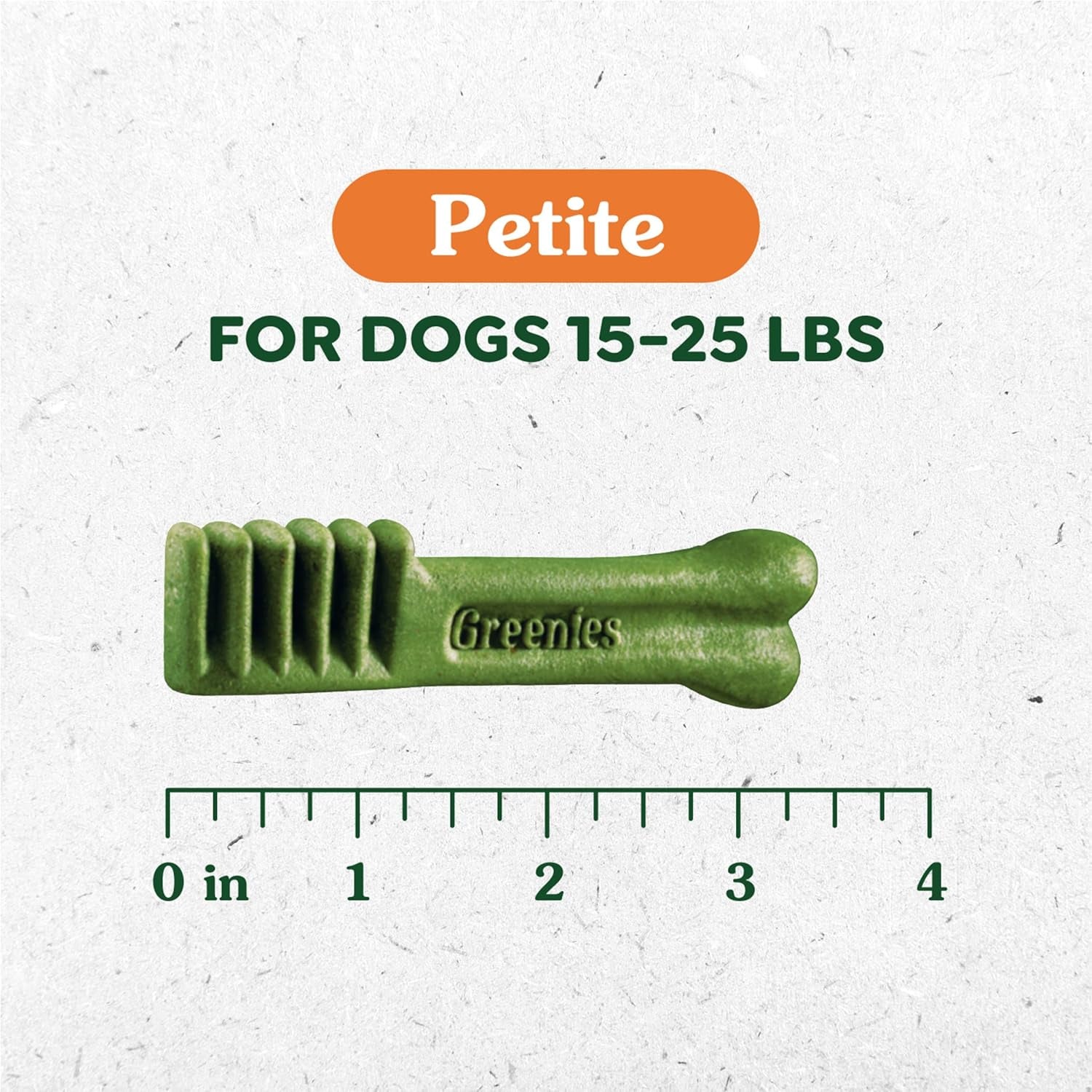 Original Petite Dental Dog Treats, 36 Oz. Pack (60 Treats)