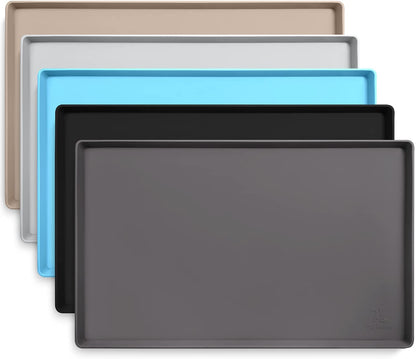 Dog Food Mat, Waterproof Dog Bowl Mat, Nonslip Pet Feeding Mats for Floors, Puppy Supplies