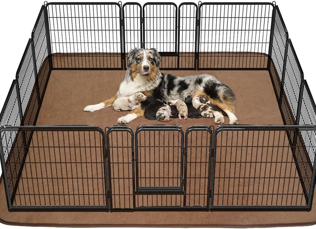 Washable Pee Pads for Dogs 65"X45"/72"X72" Extra Large 72"X72" Reusable Puppy Pads Waterproof Pet Training Pads, Non-Slip Dog Mats Fast Absorbent Whelping Pads for Playpen Mat