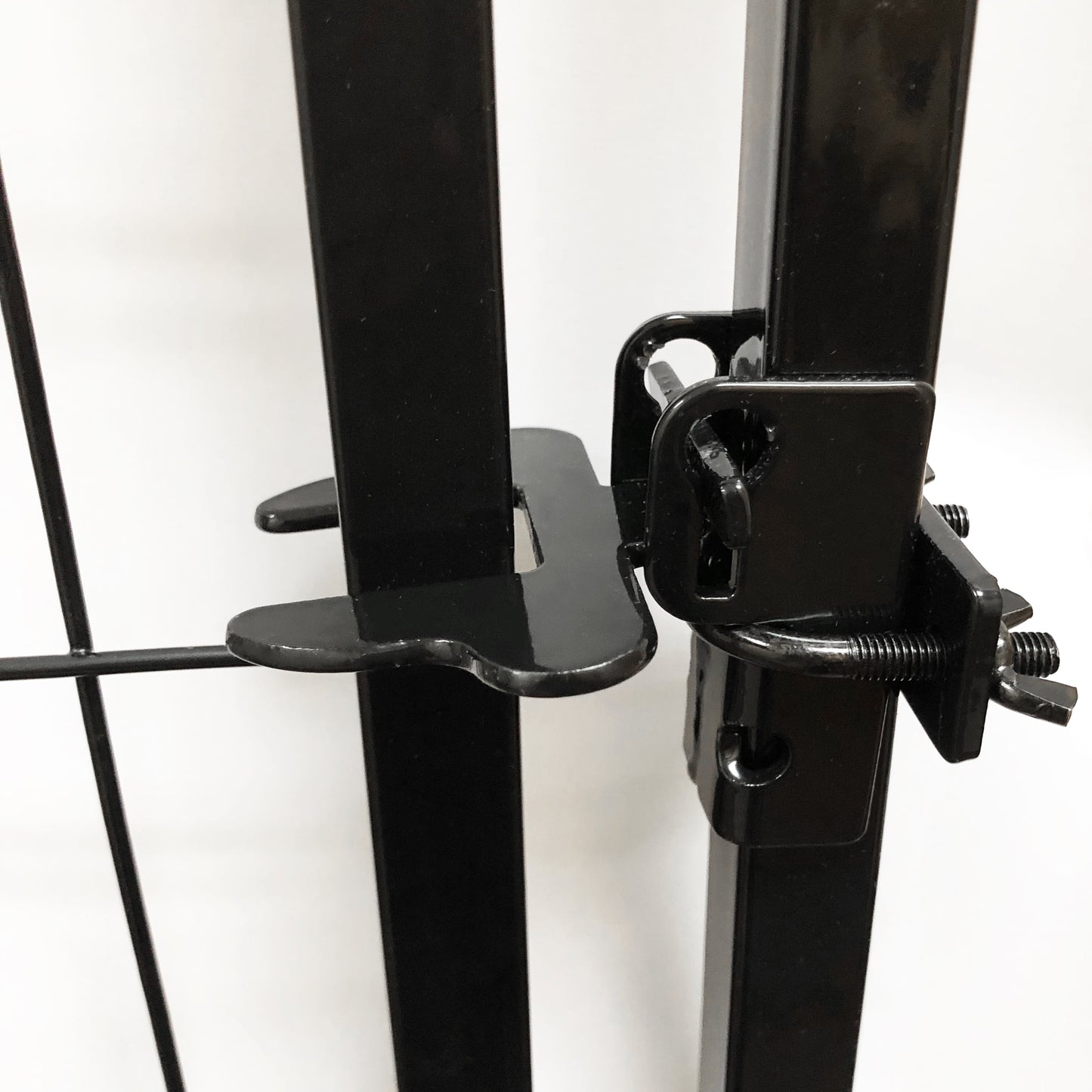 Welded Wire Dog Kennel, Indoor & Outdoor Use, Waterproof Cover Included, Black, 8 Ft X 4 Ft X 6 Ft