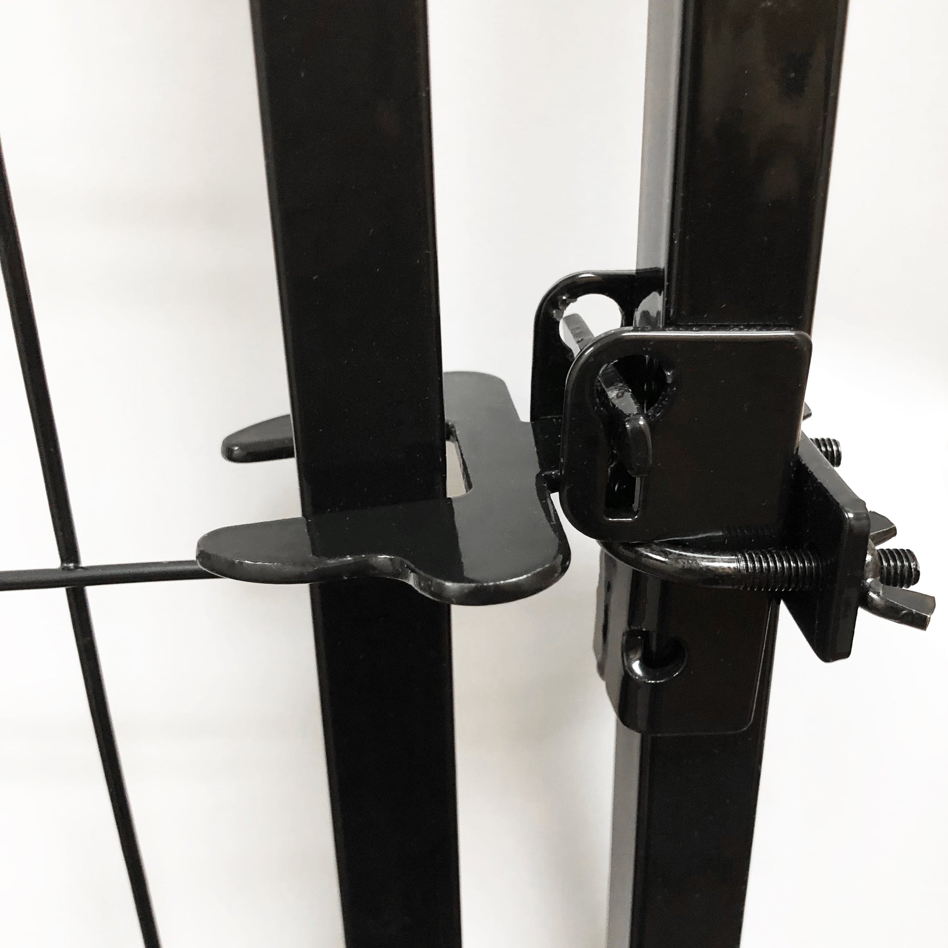 Welded Wire Dog Kennel, Indoor & Outdoor Use, Waterproof Cover Included, Black, 8 Ft X 4 Ft X 6 Ft