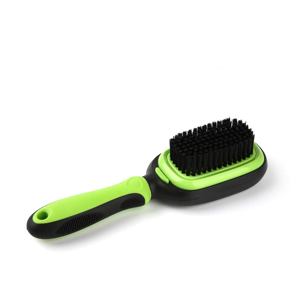 Dog & Cat Brush Pet Grooming - Self Cleaning Slicker Brush, Pet Brush for Shedding and Deshedding Tool
