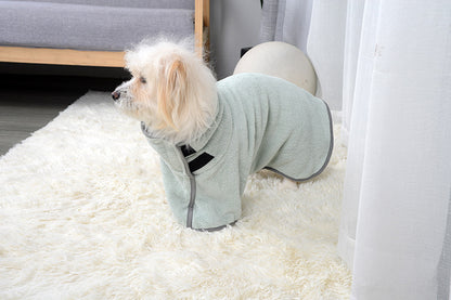 Quick-Drying Pet Absorbent Towel Dog Bathrobe Pet Dog Bath Towel for Dogs Cats Microfiber Absorbent Pet Drying Towel Pet Supplies Pet Products