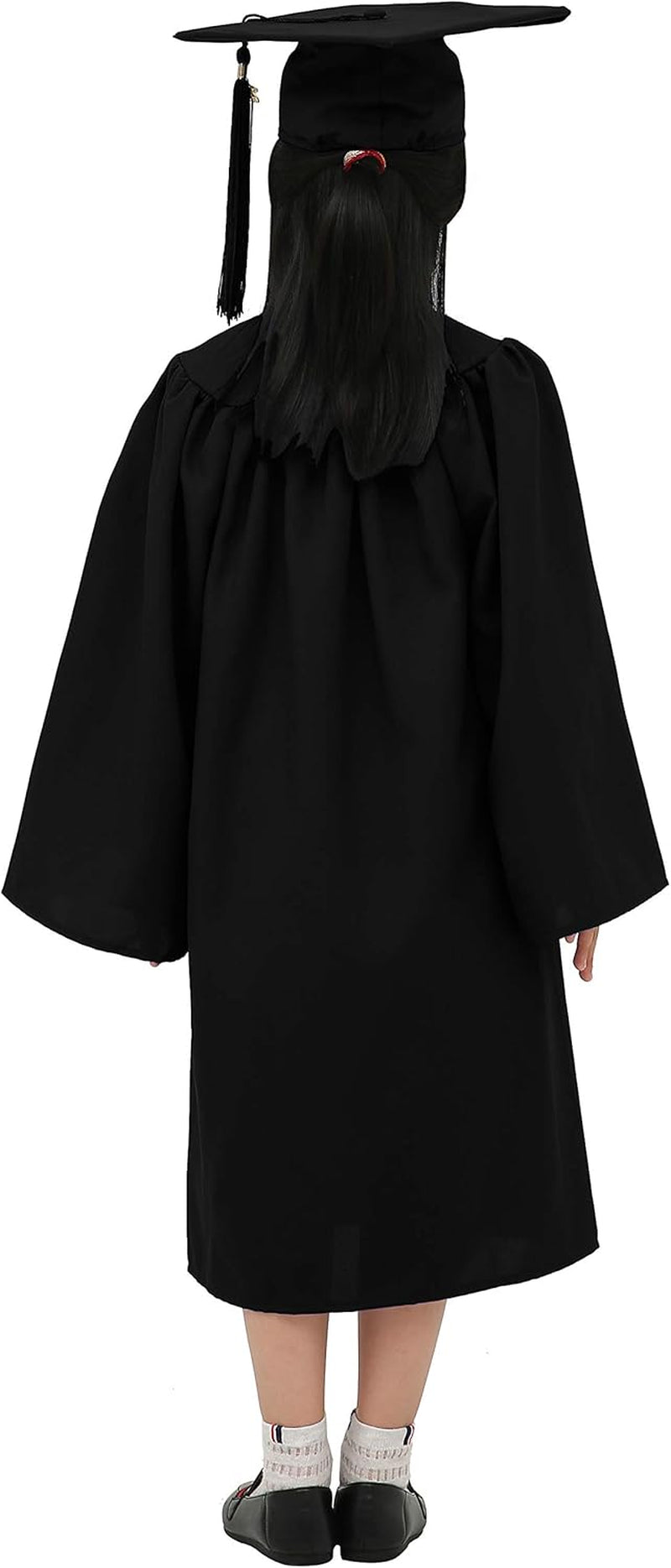 Matte Kindergarten Graduation Gown Cap Set with 2025 Tassel