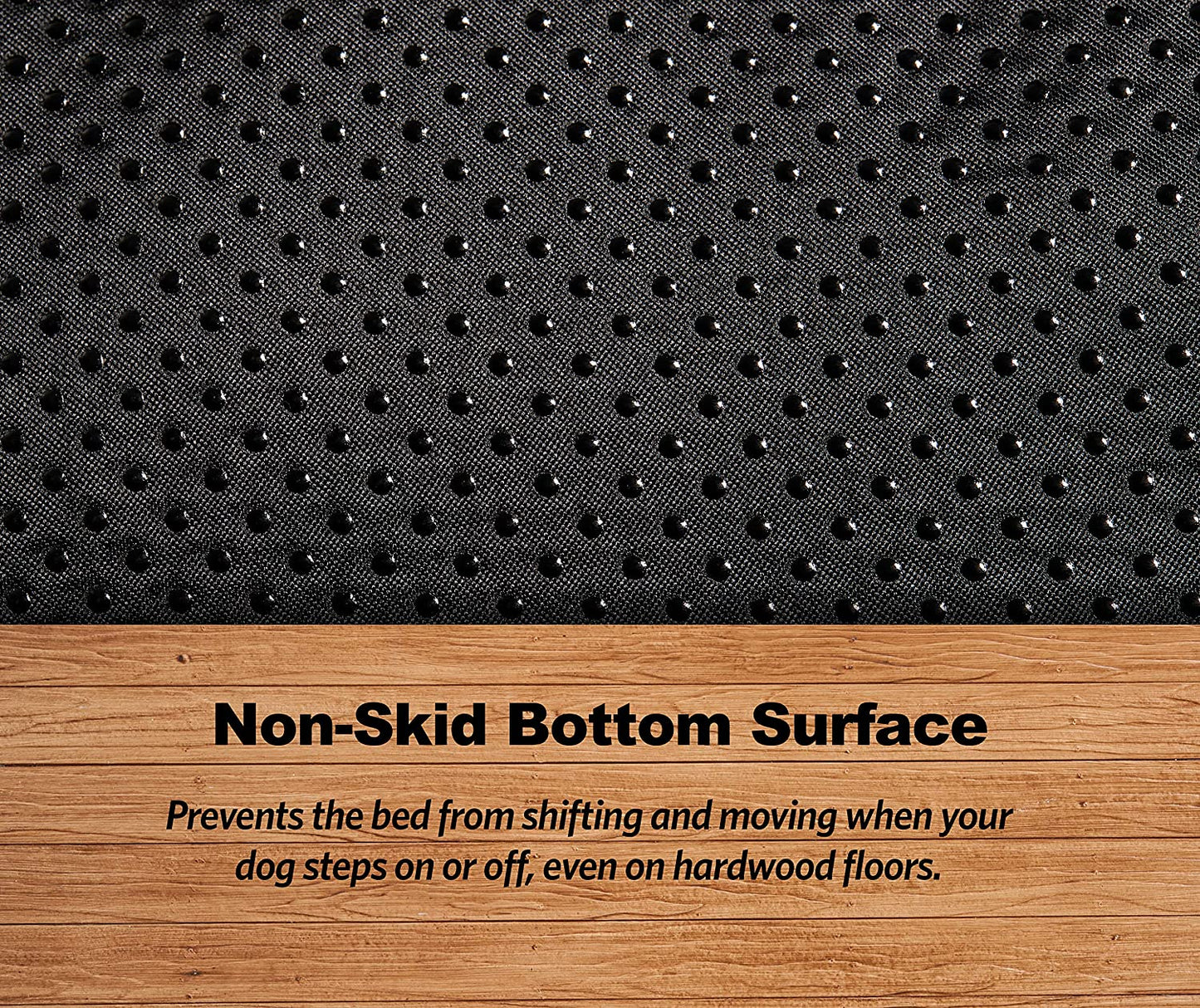 Small Quiettime Deluxe Coco Chic Pet Bed, Ultra-Soft & Overstuffed, Machine Washable, Fits 24-Inch Crate