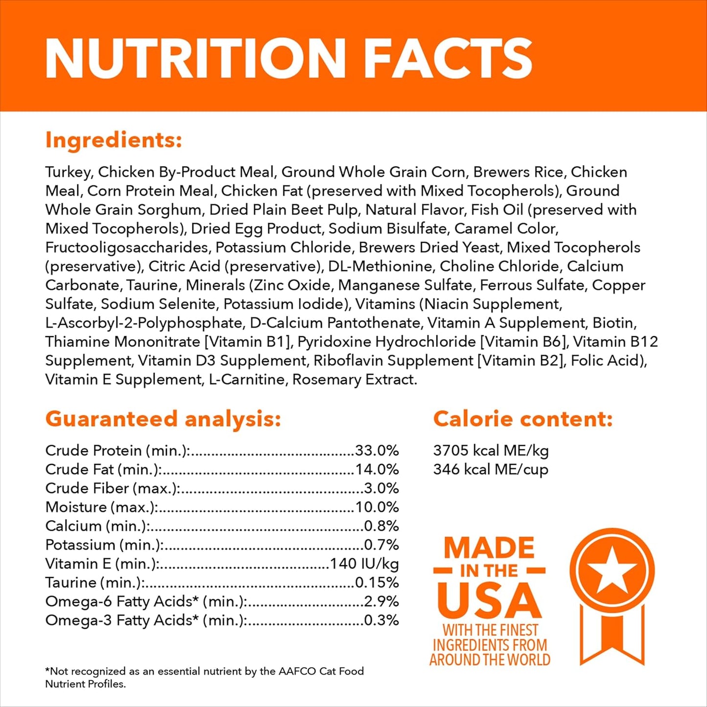 Proactive Health Adult Sensitive Digestion & Skin Dry Cat Food with Turkey, 13 Lb. Bag