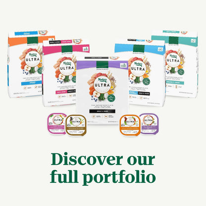 Ultra Adult Dry Dog Food with a Trio of Proteins from Chicken, Lamb and Salmon, 30 Lb Bag