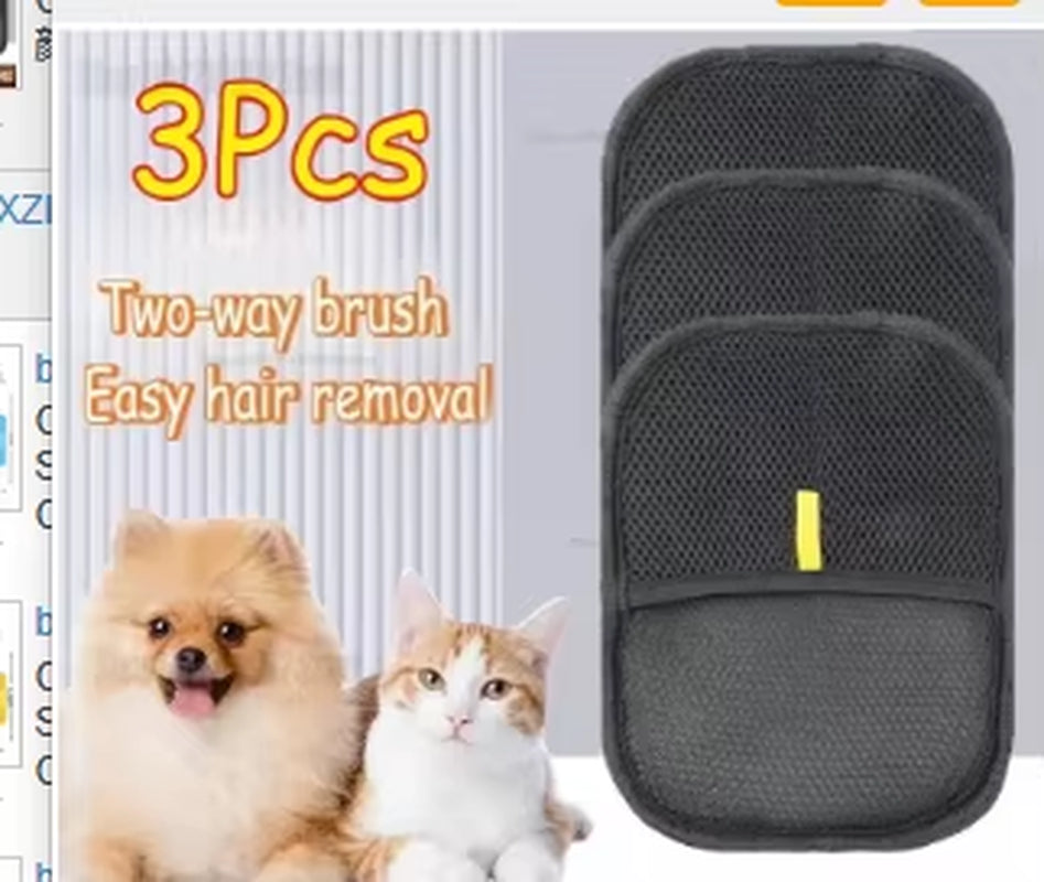Pet Grooming Gloves Static Dedusting Brush Pet Hair Remover Brush Removing Dog Cat Hair from Sofa Carpet Clothes Tool Supplies