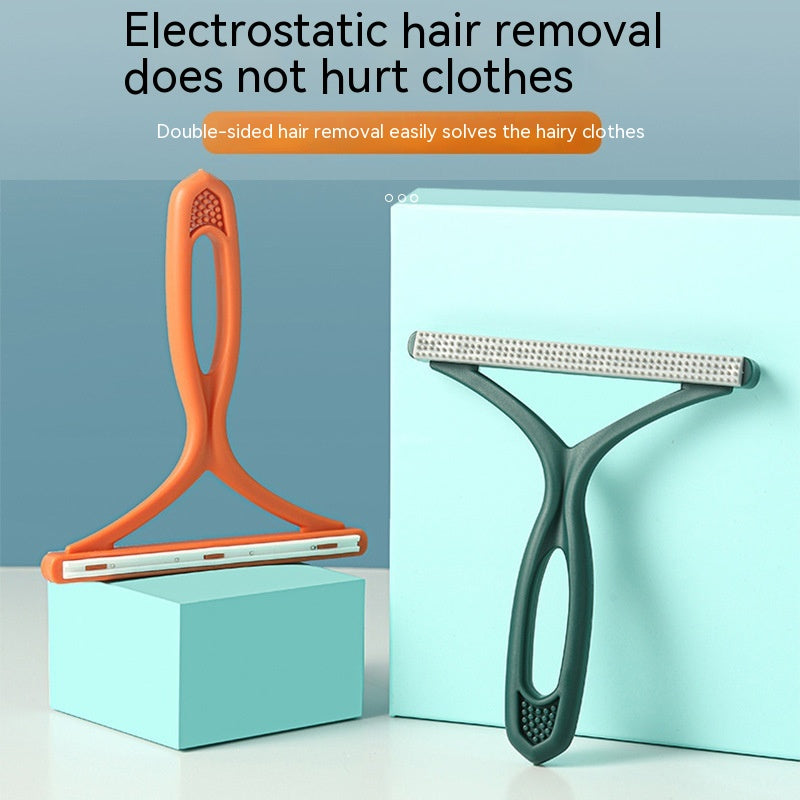 Double-Sided Non-Destructive Static Manual Pet Hair Remover